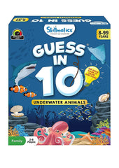 Skillmatics Guess in 10 Underwater Animals - Family Card Game for Ages 8+ - FunCorp India