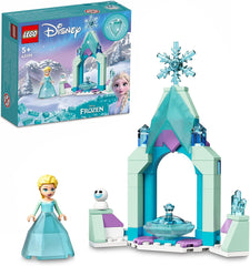 LEGO Disney Elsa’s Castle Courtyard Building Kit For Ages 5+