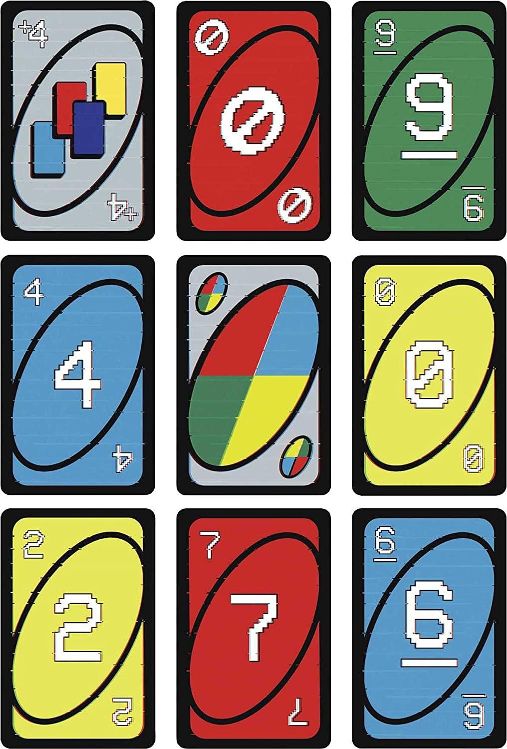Mattel Games UNO Iconic 2000s Card game for Ages 7+ - FunCorp India