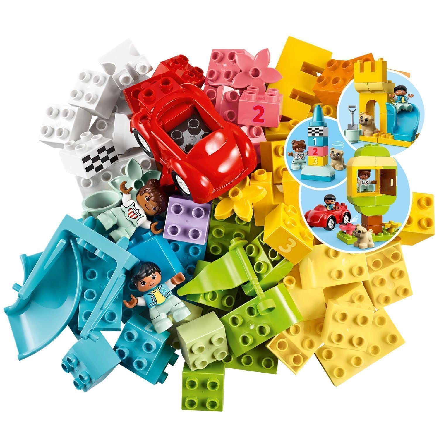 LEGO Duplo Deluxe Brick Box Building Kit For Ages 2+