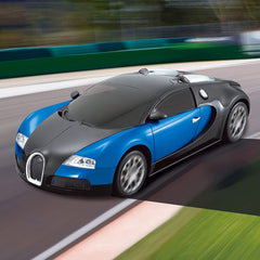 Playzu R/C 1:24 Scale Sports Vehicle, Blue & Black - Remote Control Car for Kids Ages 6+