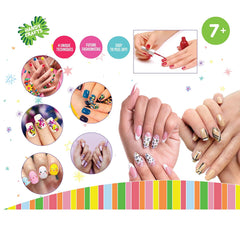 Funskool Handycrafts Nail Design Studio DIY Activity Kit for Girls Ages 7 and Above