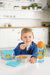Skip Hop Zoo Back To School Dog - Stainless Steel Lunch Box For Ages 3-6 Years