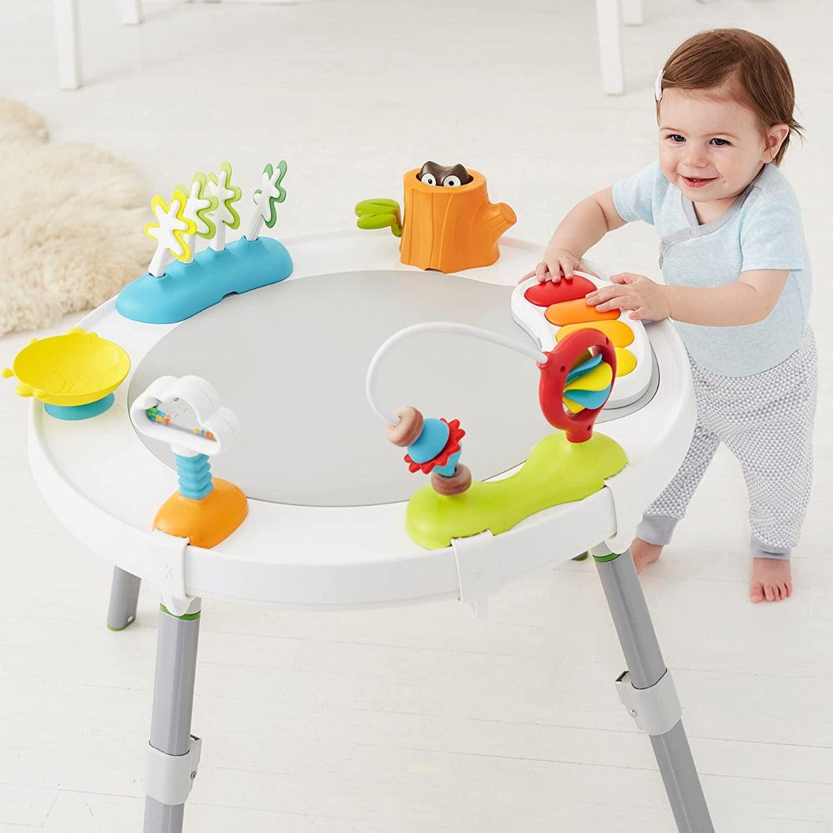 Skip Hop Explore & More Babys View 3 -Stage Activity Centre Multicolor - Activity Gear For Ages 0-4 Years