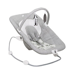 Joie Soother Wish Bouncer & Rocker Petite City - 3 Position Recline Adjustment with 2 Speed Soothing Vibration for Ages 0-1 Years