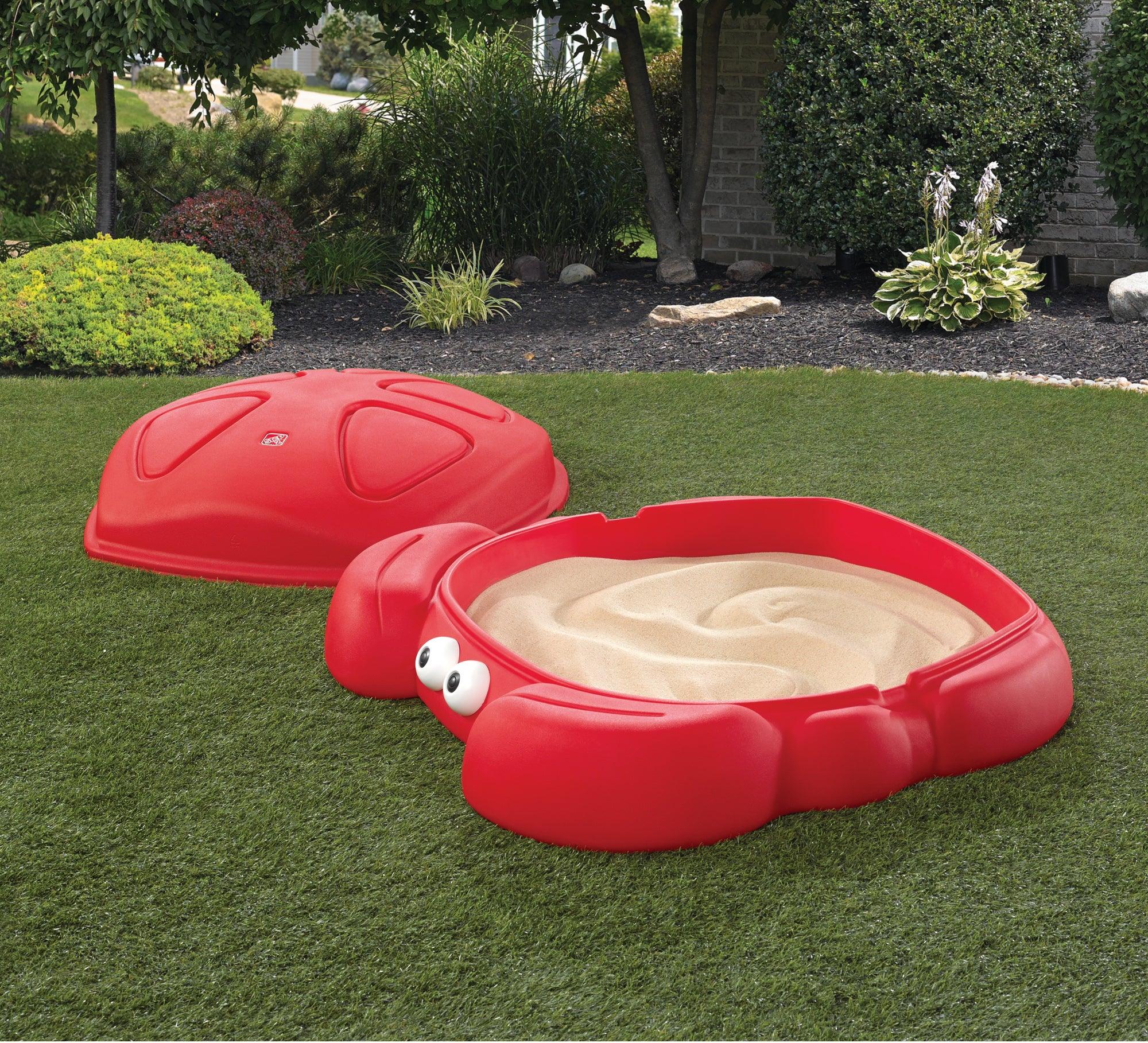 Step2 Crabbie Sandbox With Outdoor Cover Play Pen for Kids - FunCorp India