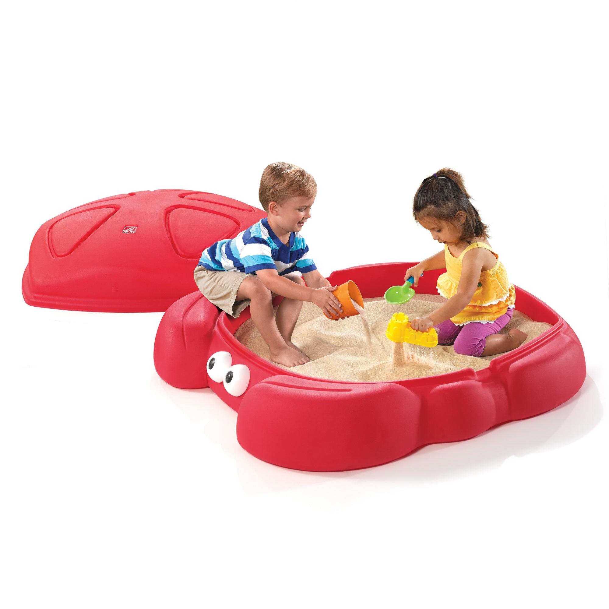 Step2 Crabbie Sandbox With Outdoor Cover Play Pen for Kids - FunCorp India