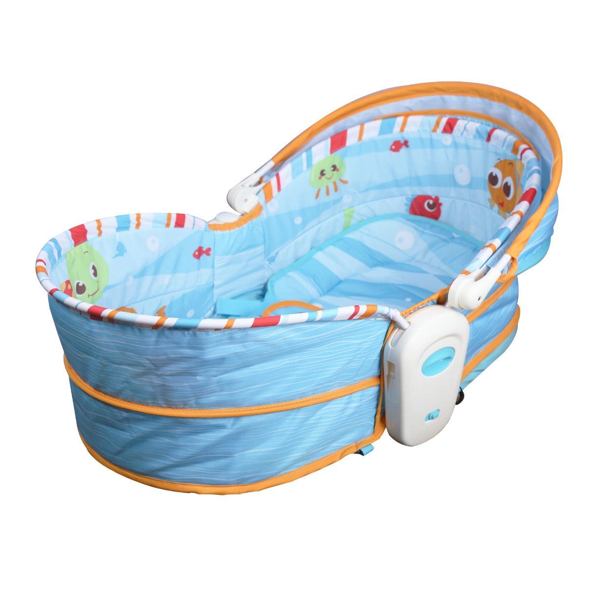 Mastela 5 In 1 Rocker & Bassinet Aqua - For Ages 0-4 Years