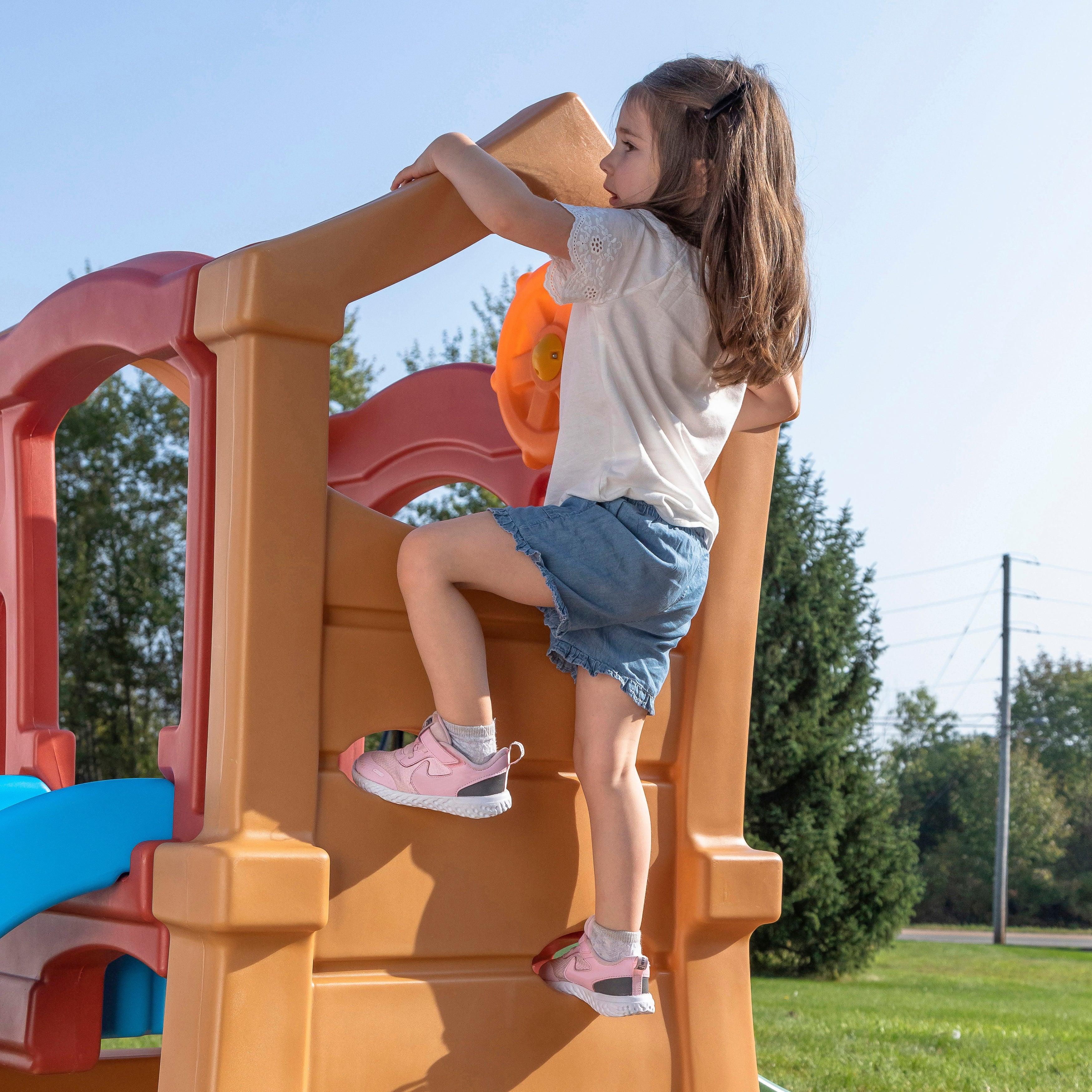 Step2 Play Up Double Slide Climber for Kids - Main Image