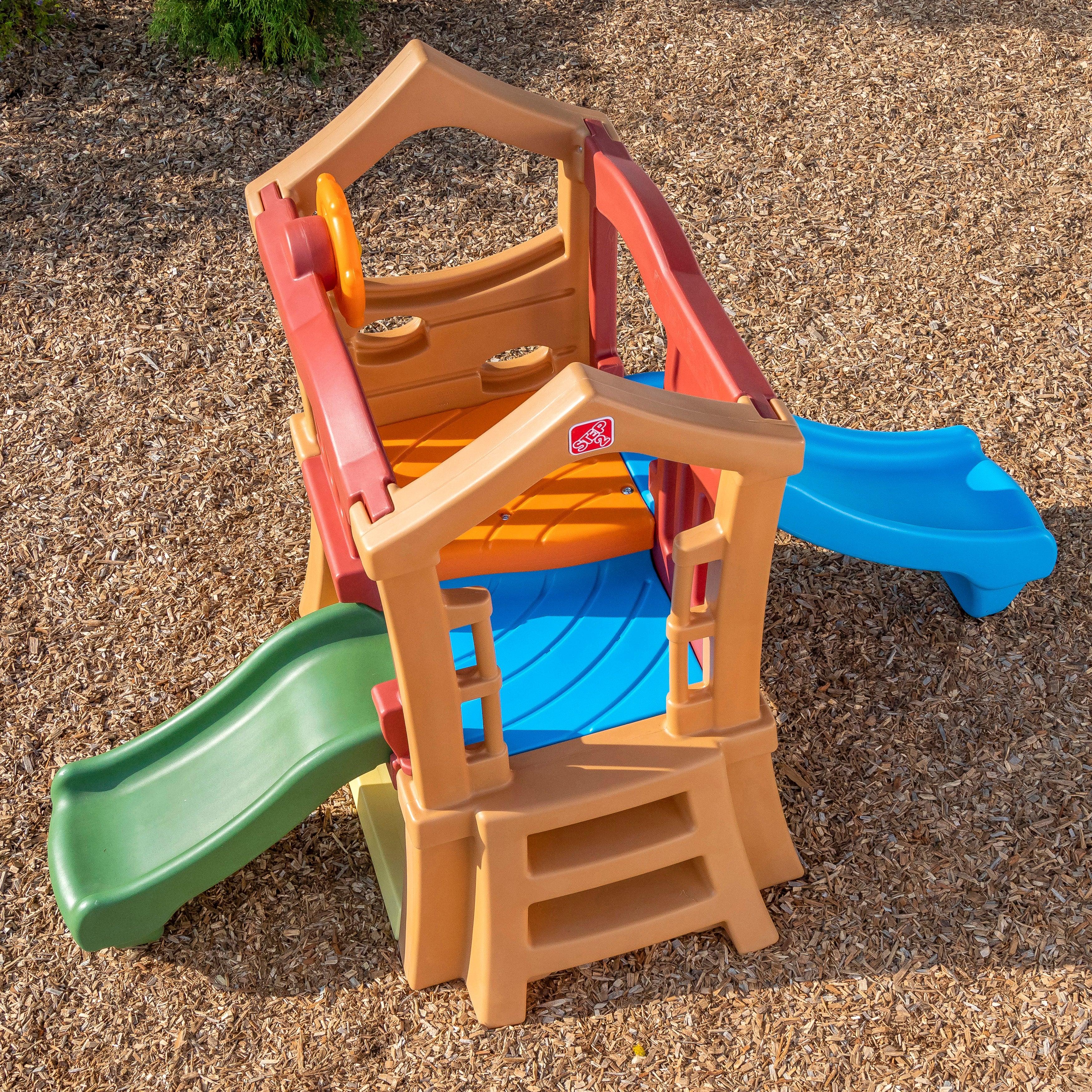 Step2 Play Up Double Slide Climber for Kids - FunCorp India