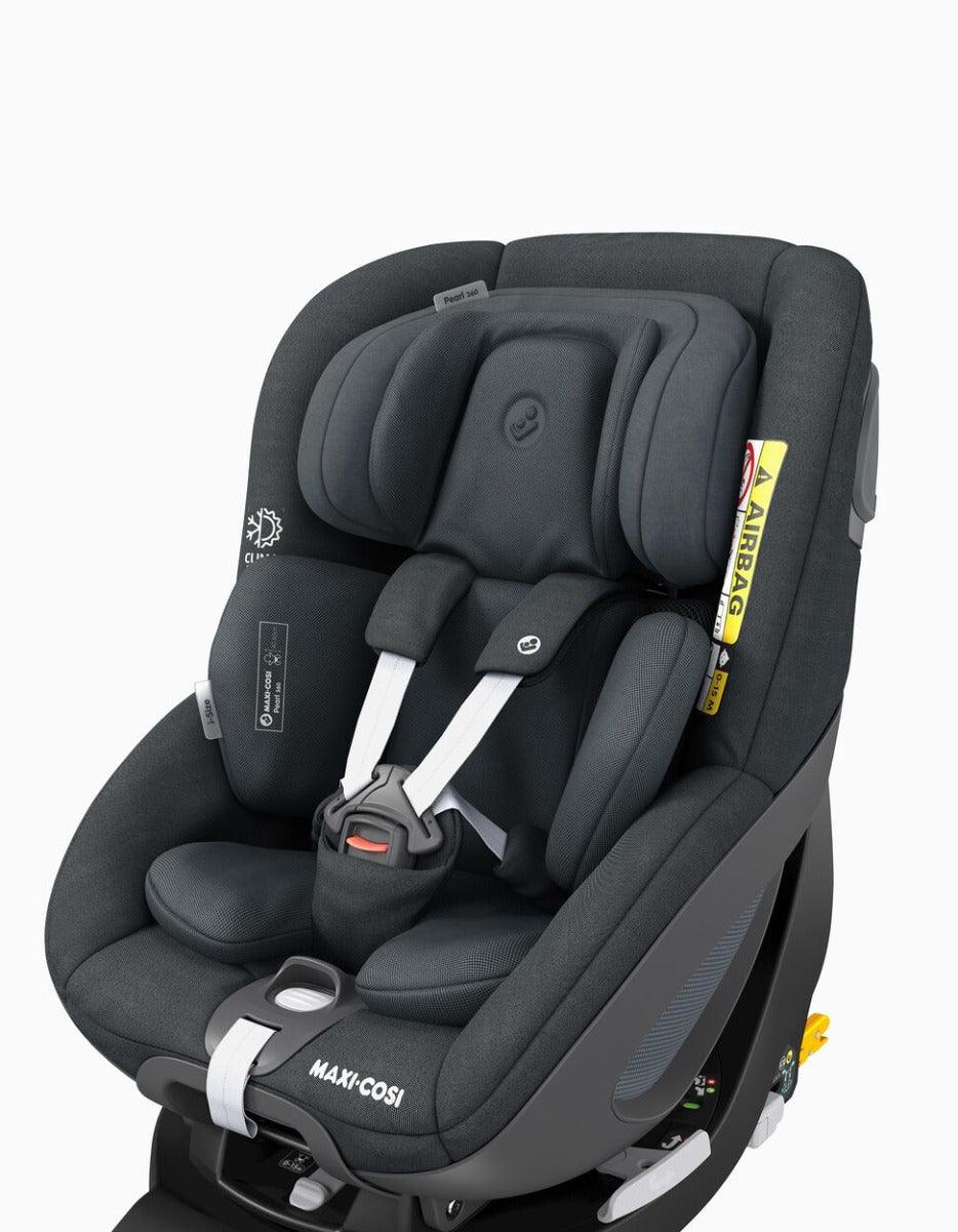 Maxi Cosi Pearl 360 Car Seat Authentic Graphite - Car Seat For Ages 0- 4 Years