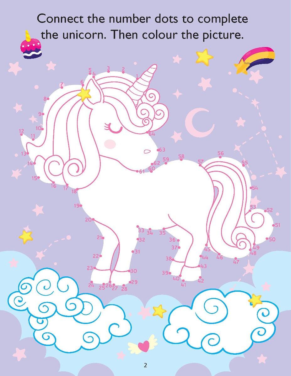 My Magical Unicorn Sticker and Activity Book for Children Ages 3 - 8 Years (English)