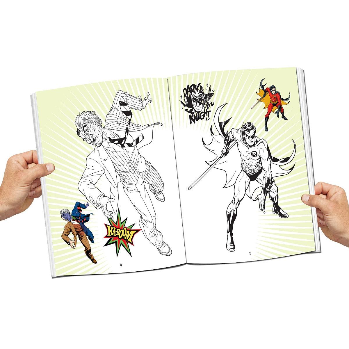 Dreamland Batman Copy Colouring and Activity Books Pack - A Drawing Painting & Colouring Book For Kids - Pack of 5 Books(English)