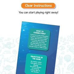 Skillmatics Connectors Think & Link Shark Attack - Family Game for Ages 6+ - FunCorp India