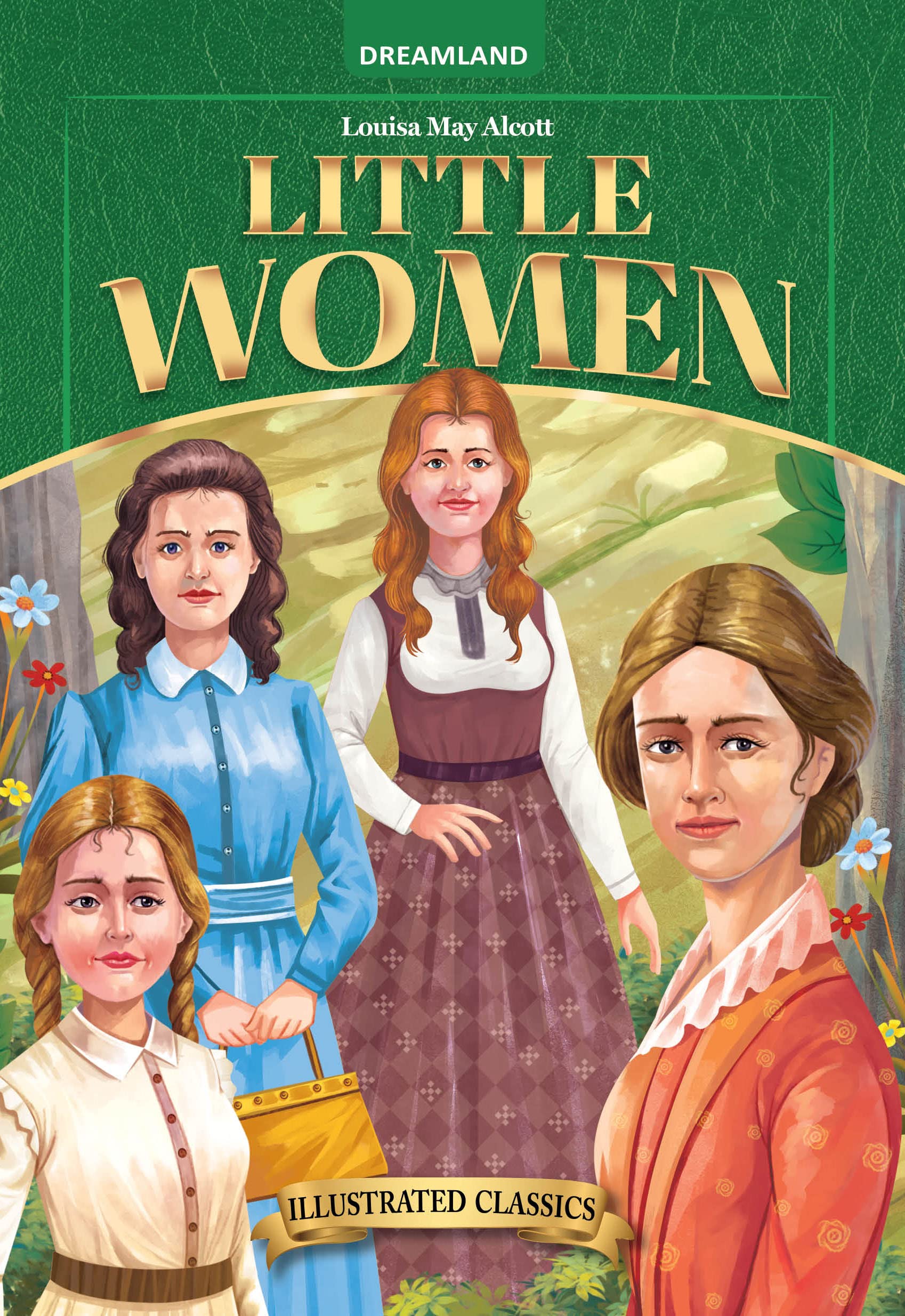 Dreamland Classic Tales Little Women - llustrated Abridged Classics for Children with Practice Questions