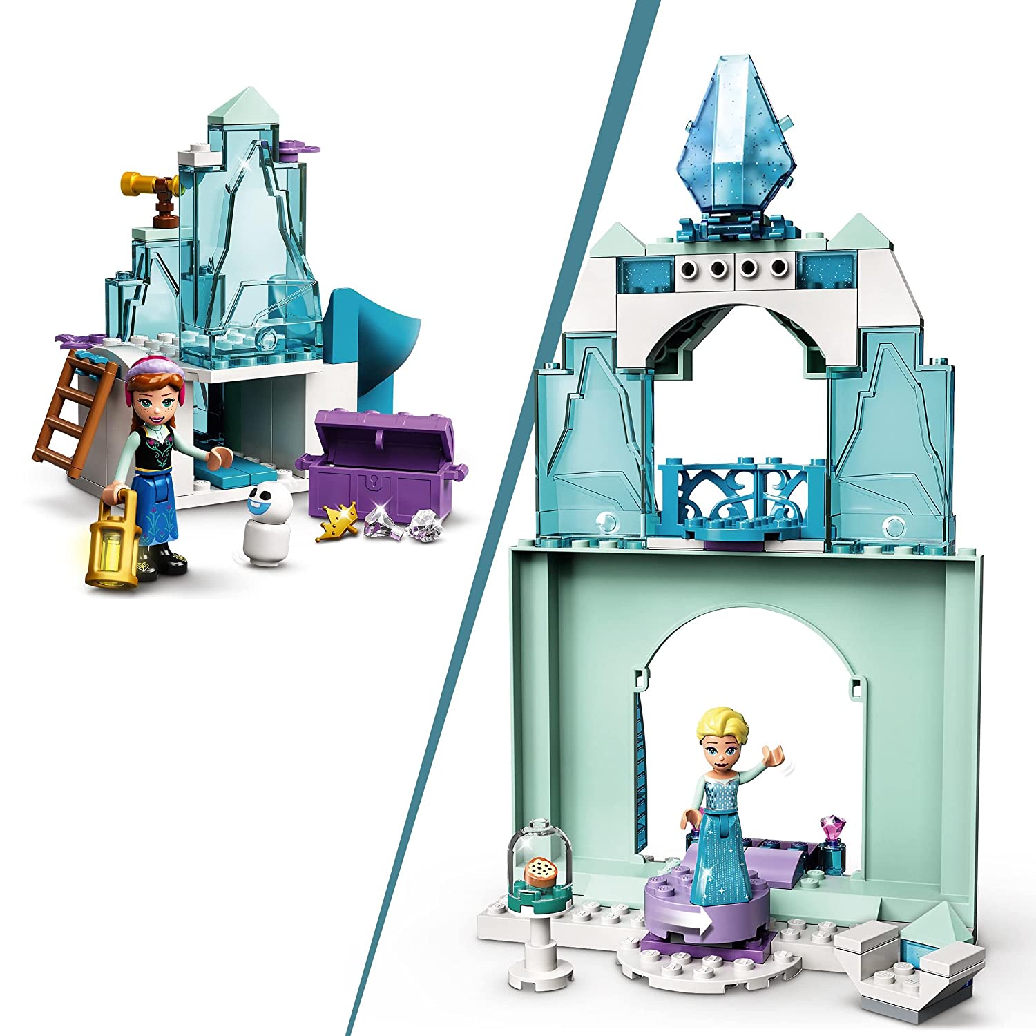 LEGO Disney Anna and Elsa’s Frozen Wonderland Building Kit For Ages 4+