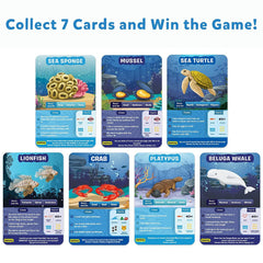 Skillmatics Guess in 10 Underwater Animals - Family Card Game for Ages 8+ - FunCorp India