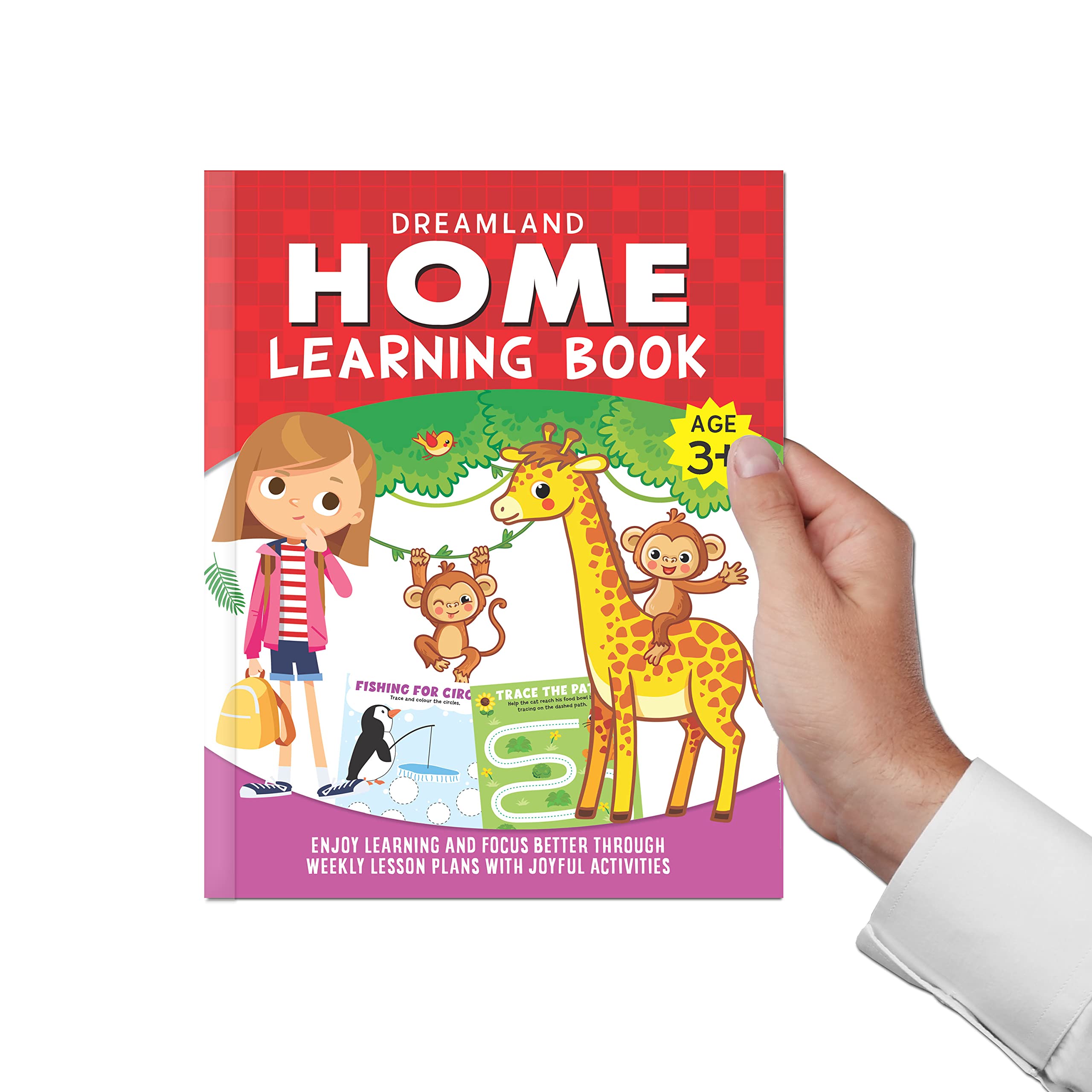 Dreamland Home Learning Book With Joyful Activities 3+ An Interactive & Activity Book For Kids (English)