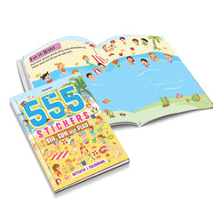 Dreamland 555 Stickers, Sea, Sun and Play - An Activity Book for Kids Ages 3+