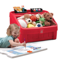 Step2 2-in-1 Toy Box and Art Lid for Kids