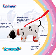 Funskool Giggles Spotty My Pet Pull Along Toy for Kids Ages 18 Months & Above