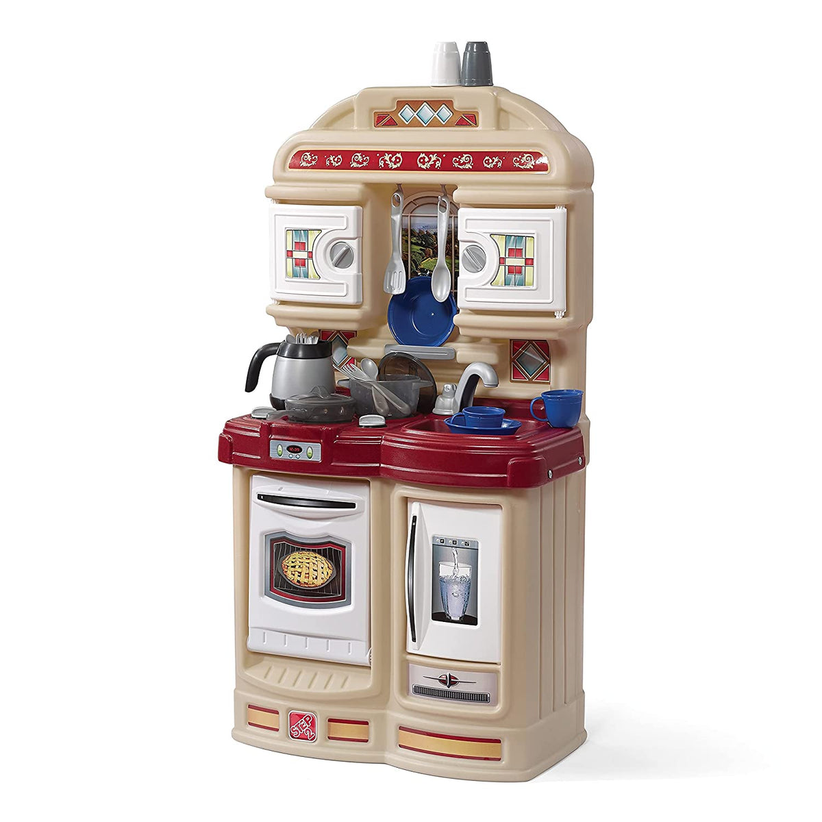 Step2 Cozy Kitchen - Small Play Kitchen Set For Toddlers