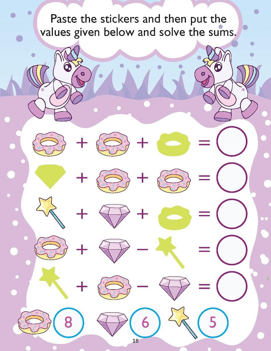 My Magical Unicorn Sticker and Activity Book for Children Ages 3 - 8 Years (English)