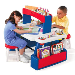 Step2 Creative Project Table with Stool Play & School Furniture for Kids