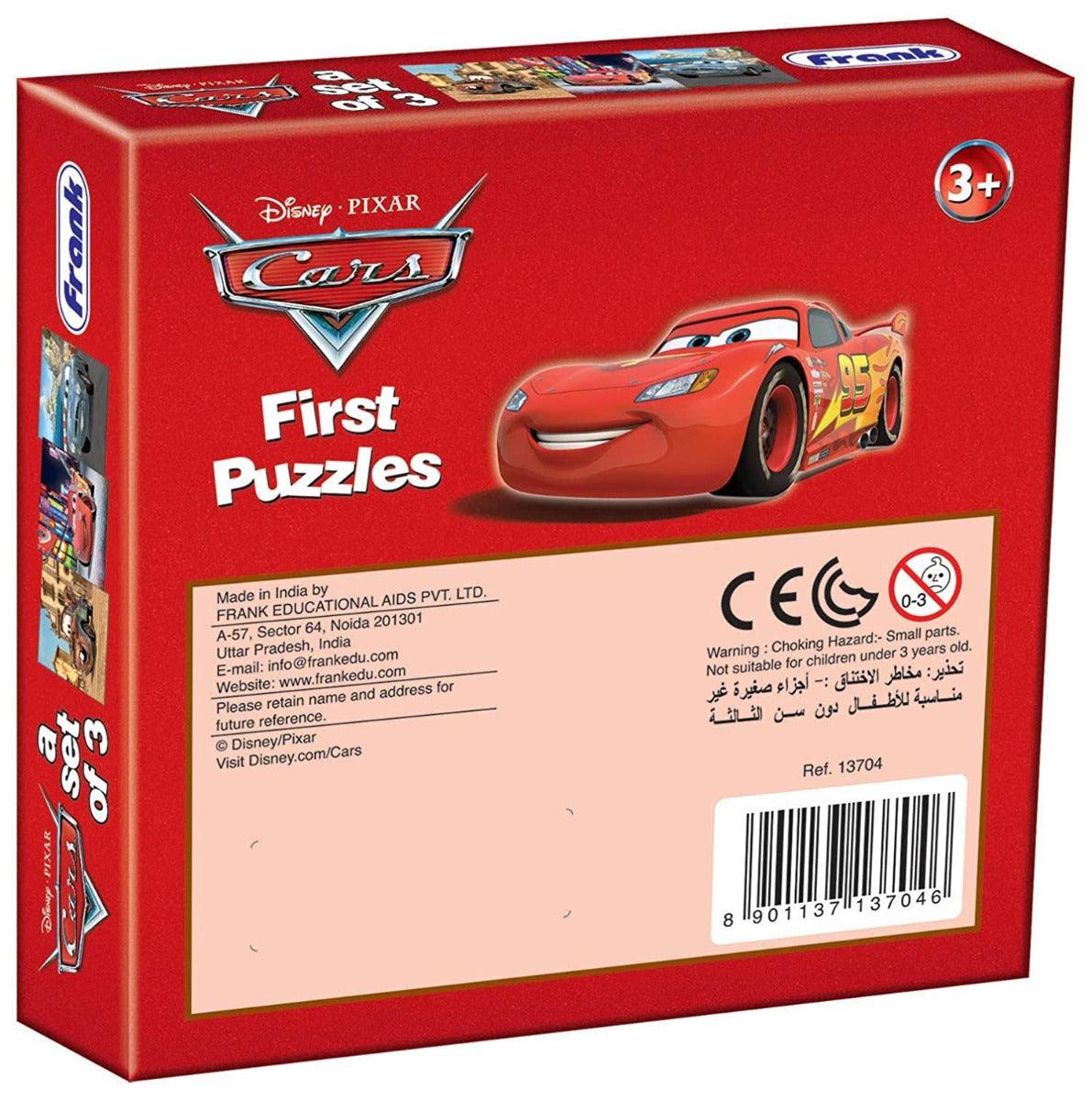 Frank Disney Pixar Cars 3 Puzzles in 1 - A Set of 3 48 Pc Jigsaw Puzzles for 5 Year Old Kids and Above