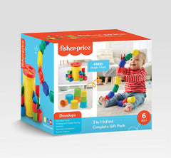 Fisher Price 3-in-1 Infant Complete Gift Pack for Ages 6 Months+
