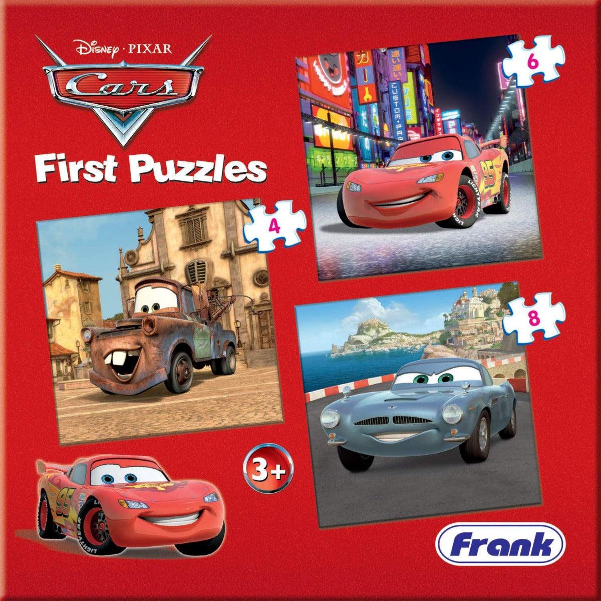 Frank Disney Pixar Cars 3 Puzzles in 1 - A Set of 3 48 Pc Jigsaw Puzzles for 5 Year Old Kids and Above