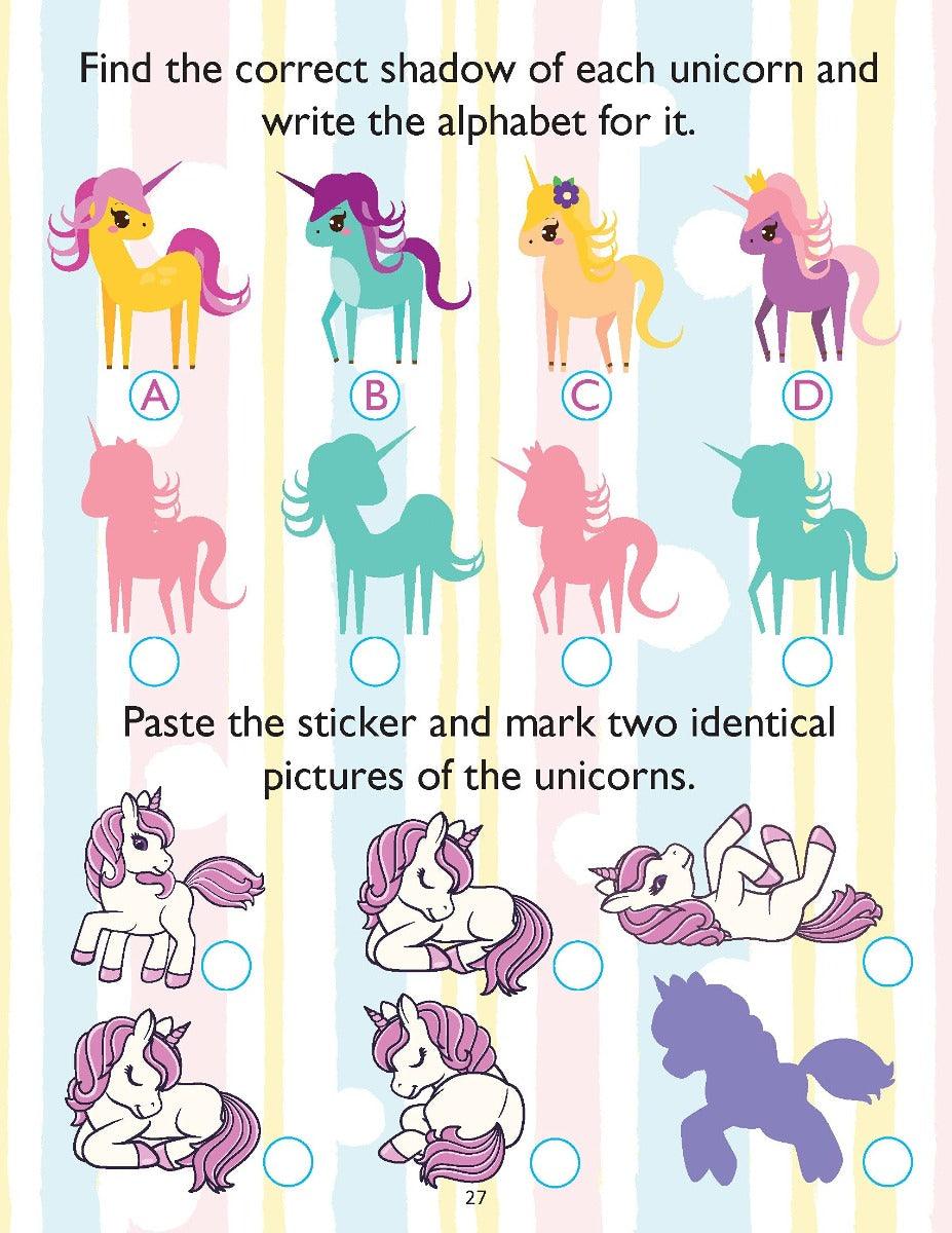 My Magical Unicorn Sticker and Activity Book for Children Ages 3 - 8 Years (English)