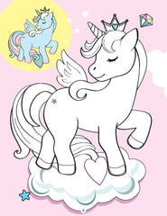 My Magical Unicorn Copy Colour Book - Make Your Own Magic Colouring Book for Children Ages 2 -7 Years (English)