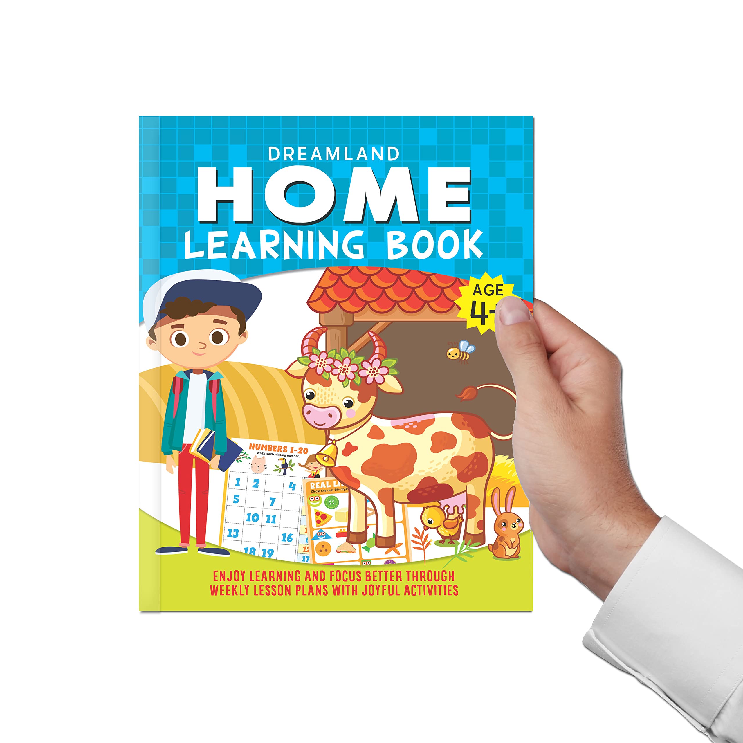 Dreamland Home Learning Book With Joyful Activities 4+ An Interactive & Activity Book For Kids (English)