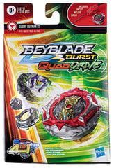 Beyblade Burst QuadDrive Glory Regnar R7 Spinning Top Starter Pack with Launcher for Kids Ages 8 and Up