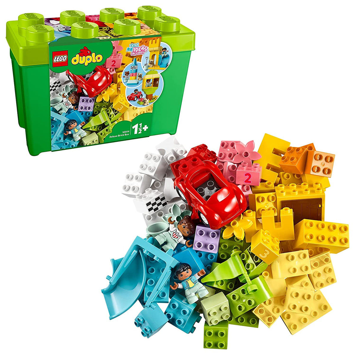 LEGO Duplo Deluxe Brick Box Building Kit For Ages 2+
