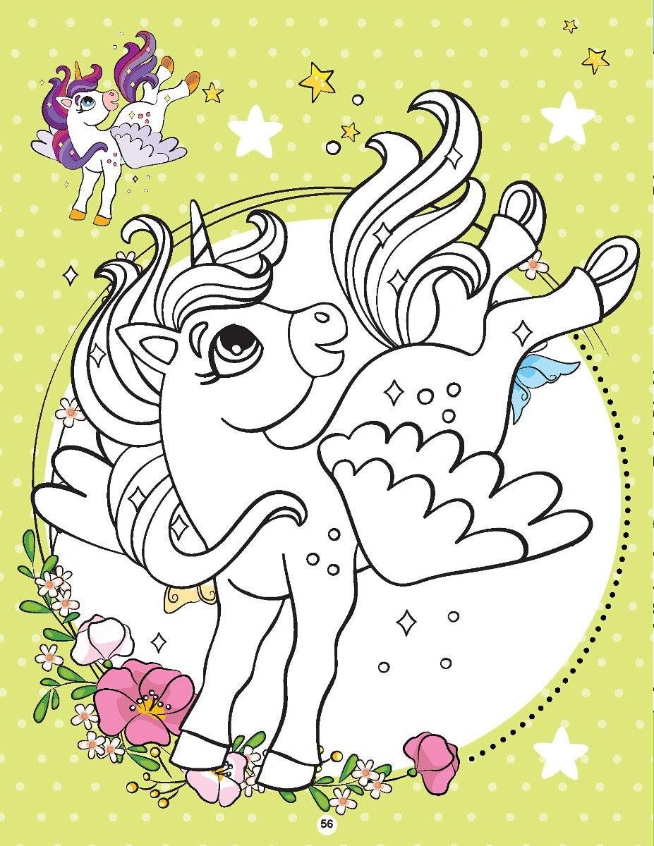 My Magical Unicorn Copy Colour Book - Make Your Own Magic Colouring Book for Children Ages 2 -7 Years (English)