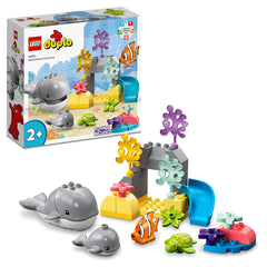 LEGO Duplo Wild Animals of The Ocean Building Kit For Ages 2+