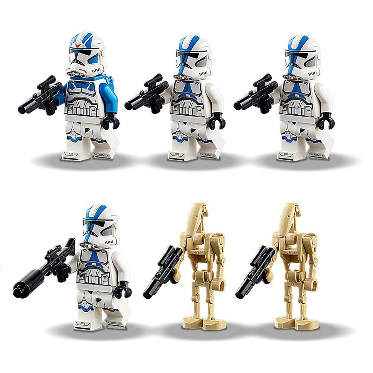LEGO Star Wars 501st Legion Clone Troopers Building Kit for Ages 7+
