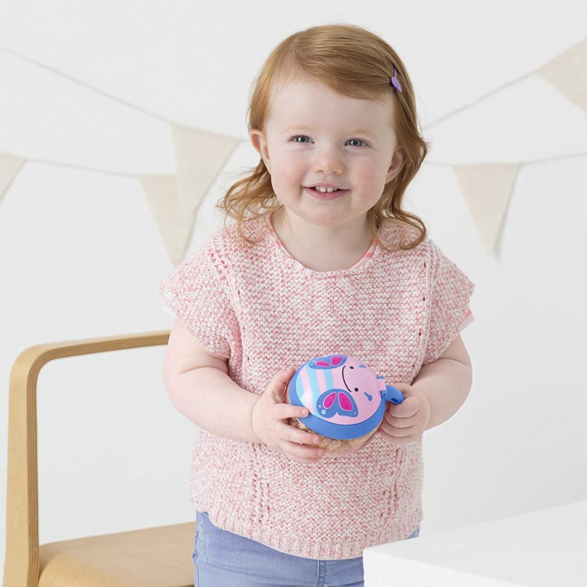 Skip Hop Zoo Snack Cup Butterfly - Weaning Accessory For Ages 1-4 Years