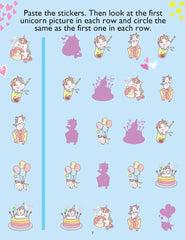 My Magical Unicorn Sticker and Activity Book for Children Ages 3 - 8 Years (English)