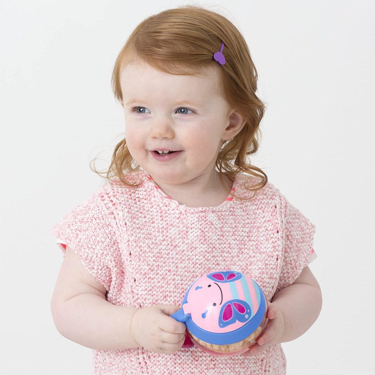 Skip Hop Zoo Snack Cup Butterfly - Weaning Accessory For Ages 1-4 Years