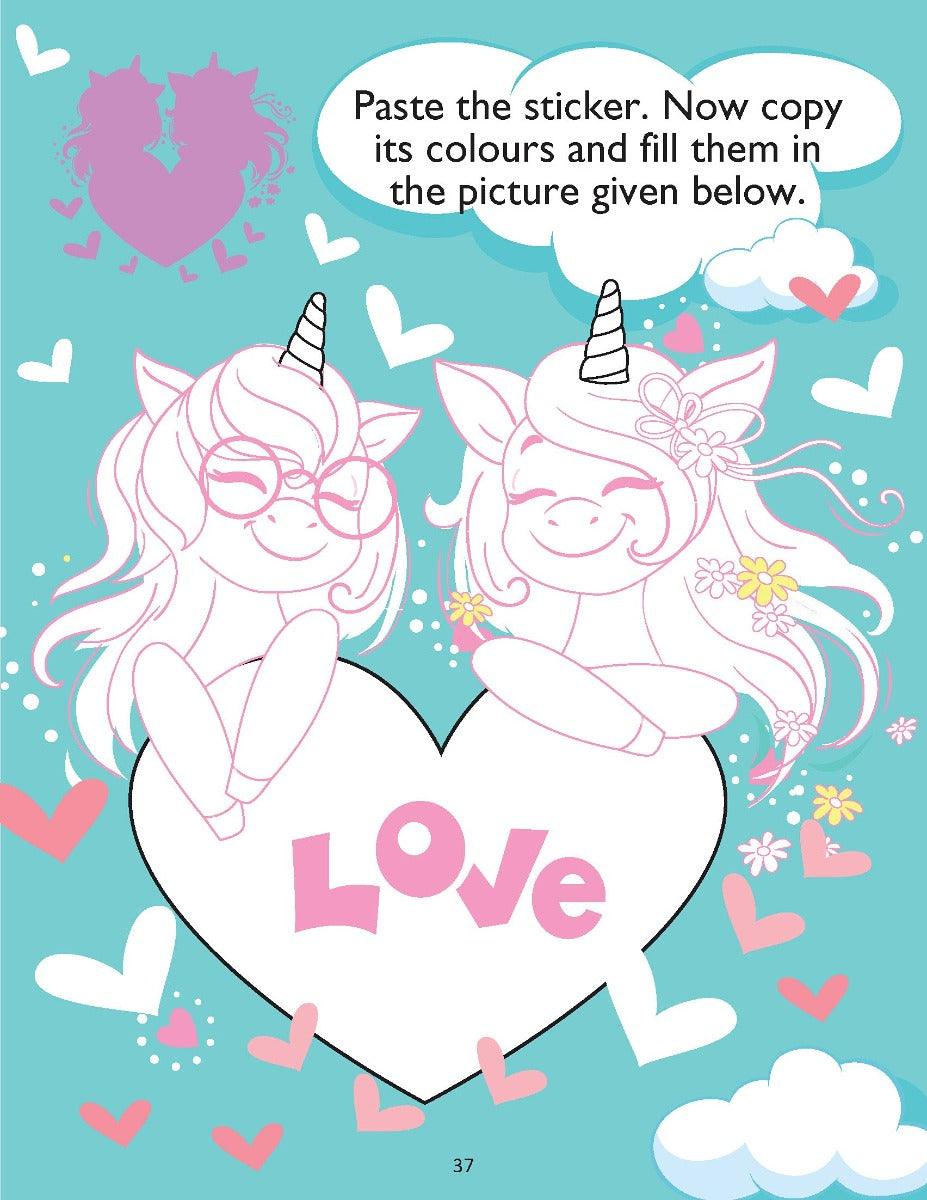 My Magical Unicorn Sticker and Activity Book for Children Ages 3 - 8 Years (English)