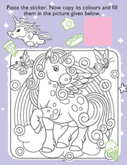 My Magical Unicorn Sticker and Activity Book for Children Ages 3 - 8 Years (English)