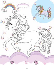 My Magical Unicorn Copy Colour Book - Make Your Own Magic Colouring Book for Children Ages 2 -7 Years (English)