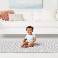 Skip Hop Doubleplay Reversible Playgym Little Travllers - Playmats For Ages 0-2 Years
