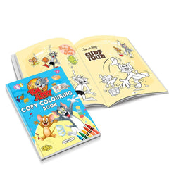 Dreamland Tom and Jerry Copy Colouring and Activity Books Pack - A Drawing Painting & Colouring Book For Kids - Pack of 3 Books(English)