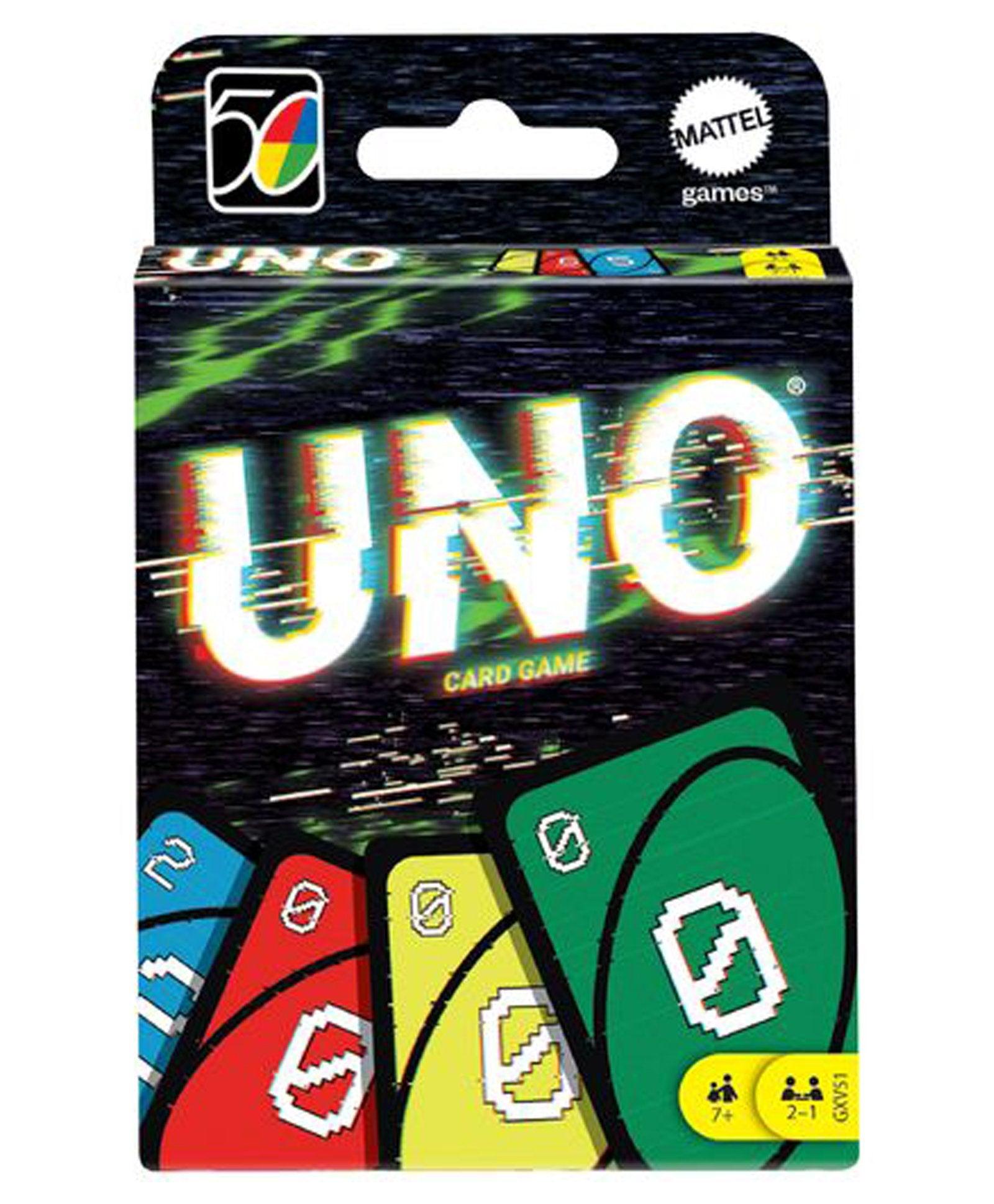 Mattel Games UNO Iconic 2000s Card game for Ages 7+ - FunCorp India
