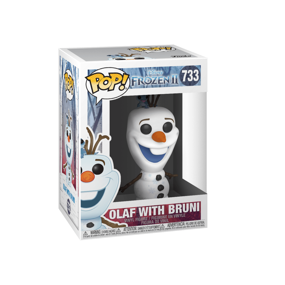 Funko Pop Disney: Frozen 2 - Olaf w/Fire Salamander #733