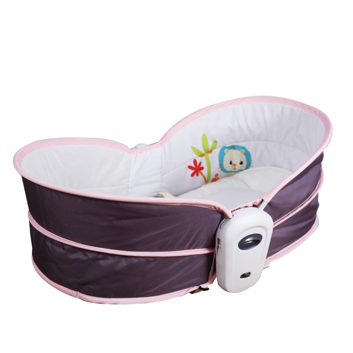 Mastela 5 In 1 Rocker & Bassinet Pink - For Ages 0-4 Years